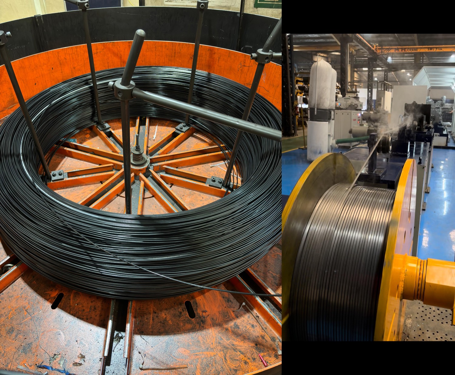 Kalpatech precision wire on the production floor